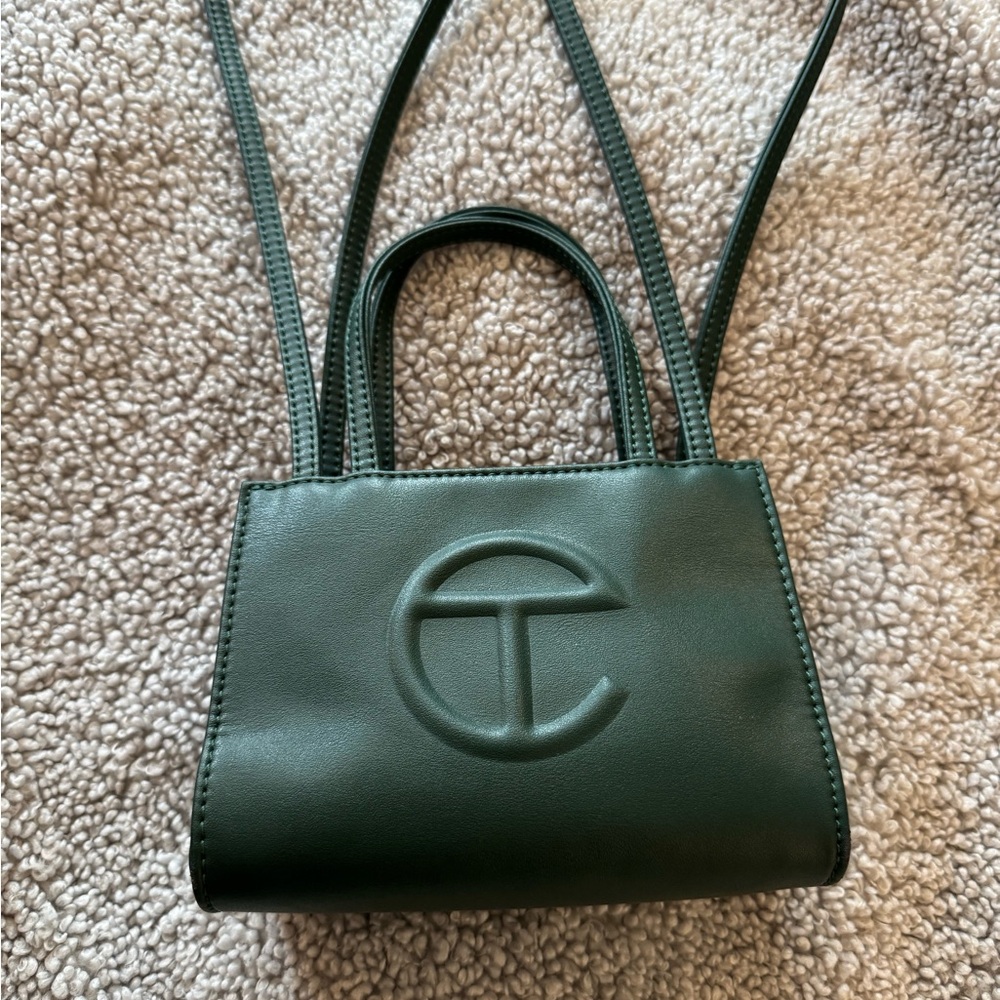 Telfar Dark Olive Small Shopping Bag